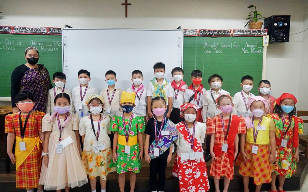 Our Students Wore Filipiñana Attire as a Part of School Spirit Week