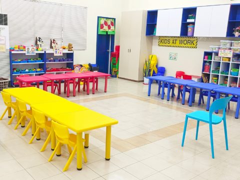 Revamped Early Childhood Classrooms and Hallways